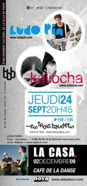 ludo pin kaliocha trois baudets