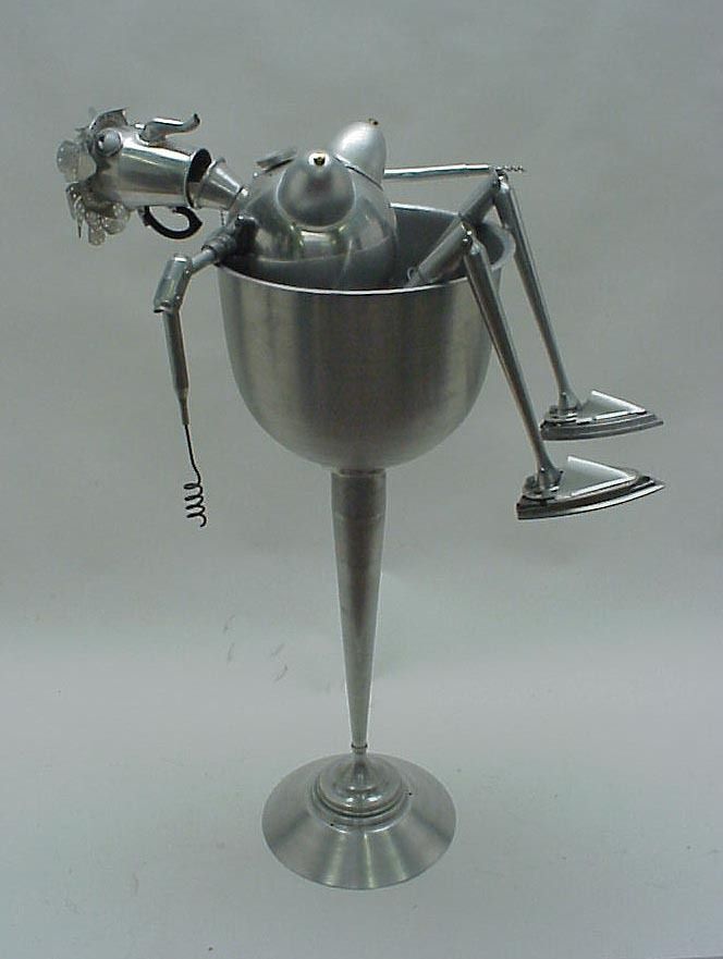 Nice robot sculpture