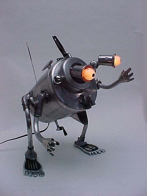 Nice robot sculpture