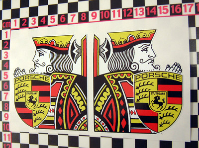 2-x-porsche-king-stickers-911-944-928-92