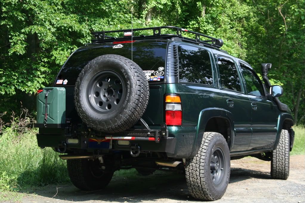 Z71Tahoe-Suburban.com &gt; Bumper Mounted Spare Tire Carrier...