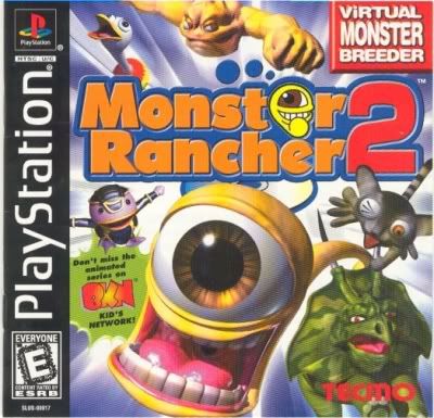 Monster Rancher 2 front CD cover