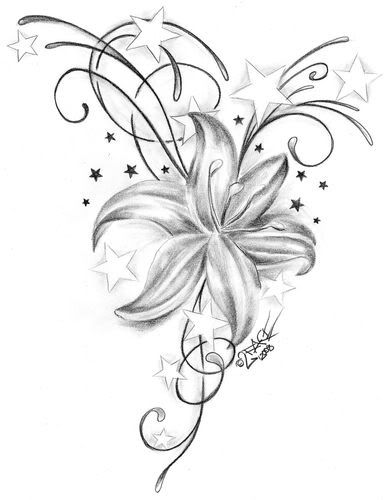  l a ink tattoos FlowerTattoos 03jpg flower tattoo