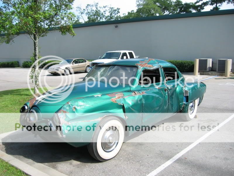 Studebaker Tucker stand in