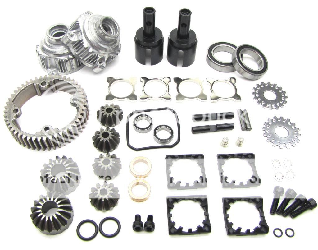 HPI Baja 5sc SS DIFFERENTIAL Set (Bag E 104963 Hd Alloy  